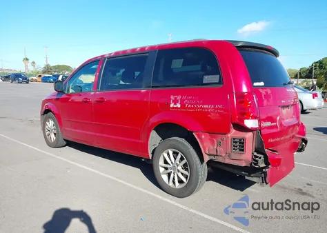 2014 Dodge Grand Caravan Sxt из США, поврежденный, VIN 2C4RDGCG8ER266246